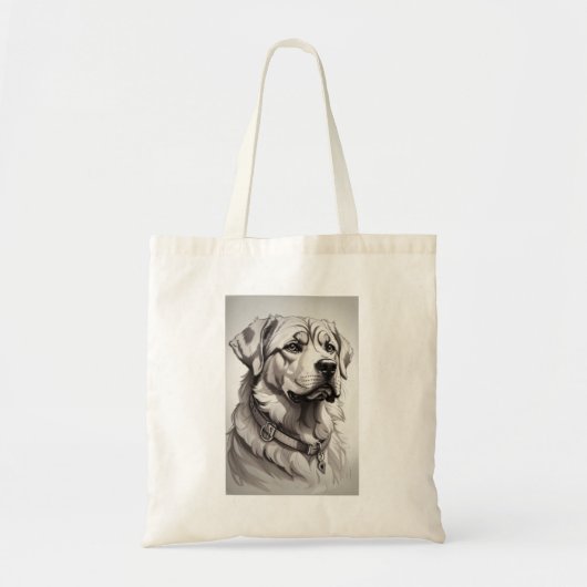 Tote Bag Chien Labrador (Devant)