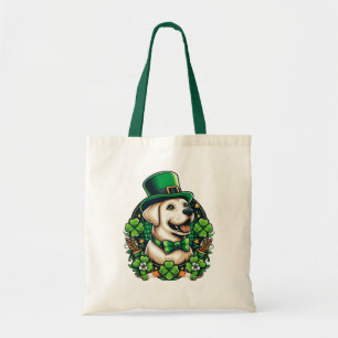 Tote Bag Chien mignon de la Saint Patrick