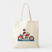 Tote Bag Chien moto (Dos)