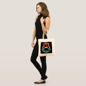 Tote Bag Chien Paw Pawsitive (Devant (modèle))