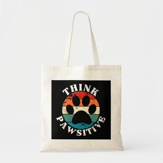 Tote Bag Chien Paw Pawsitive (Devant)