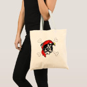 Tote Bag Chien pirate ! (Devant (produit))
