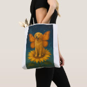 Tote Bag Chien poilu Golden Retriever (De près)