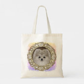 Tote Bag Chien Poméranie (Dos)