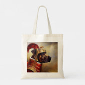 Tote Bag Chien Roman général (Dos)