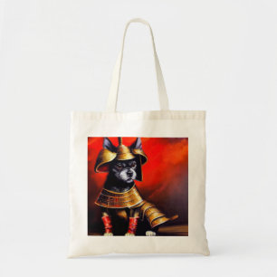 Tote Bag Chien Samurai