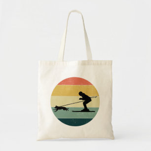 Tote Bag Chien Skijoring Extreme Winter Sport Ski Race Cour