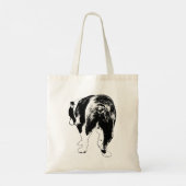 Tote Bag Chien-taureau à fort contraste, Festive (Dos)