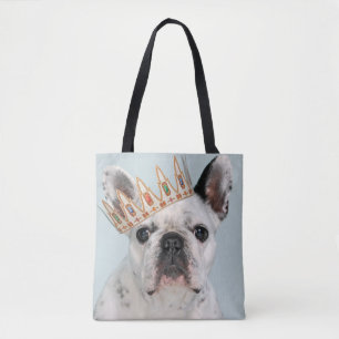 Tote Bag Chien-taureau français à couronne