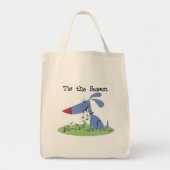 Tote Bag Chien Tis the Season Tshirts et cadeaux de vacance (Devant)