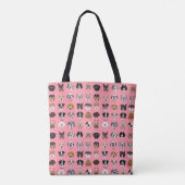 Tote Bag Chien Valentine Face Motif (Dos)