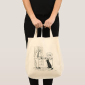 Tote Bag Chien vieillissant (Devant (produit))