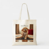 Tote Bag Chien Yoga (Dos)