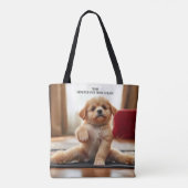 Tote Bag Chien Yoga (Dos)