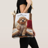 Tote Bag Chien Yoga (De près)