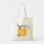 Tote Bag Chiens à l'ananas Pina Colada (Dos)