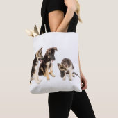 Tote Bag Chiens bergers allemands assis (De près)