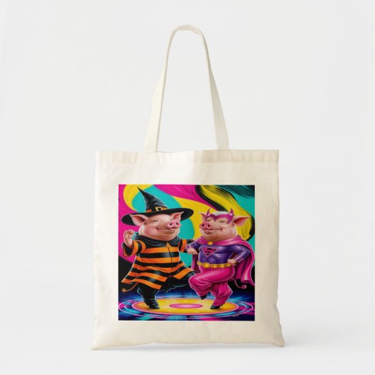 Tote Bag Chiens de danse (Devant)