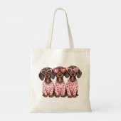 Tote Bag Chiens de la Saint Valentin (Dos)