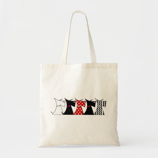Tote Bag Chiens de Scottie (Devant)