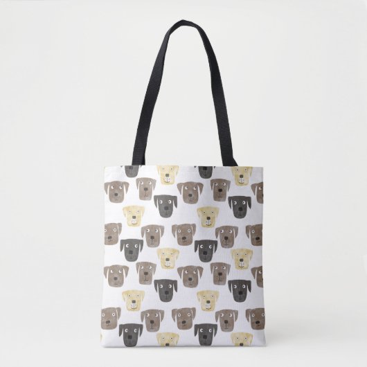Tote Bag Chiens du Labrador (Devant)