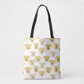 Tote Bag Chiens du Labrador d'or (Devant)