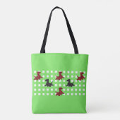 Tote Bag Chiens écossais (Dos)