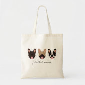 Tote Bag Chiens français de Frenchie Mama (Devant)