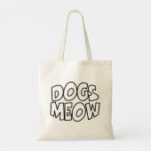 Tote Bag Chiens Meow (Dos)