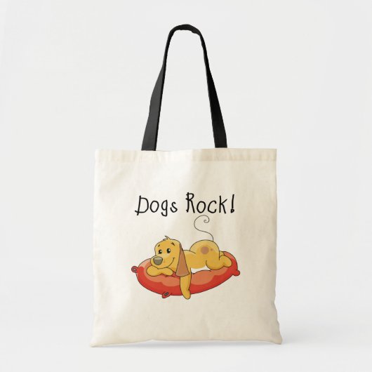 Tote Bag Chiens Rock Tshirts et cadeaux (Devant)