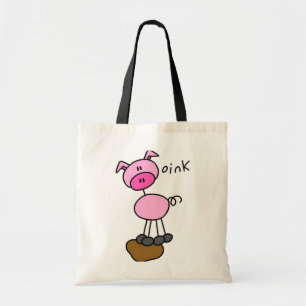 Tote Bag Chiffre T-shirts et cadeaux de bâton de porc