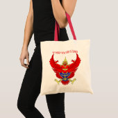 Tote Bag Chiffre thaïlandais mythique de Phoenix (Devant (produit))
