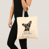 Tote Bag Chihuahua (Devant (produit))