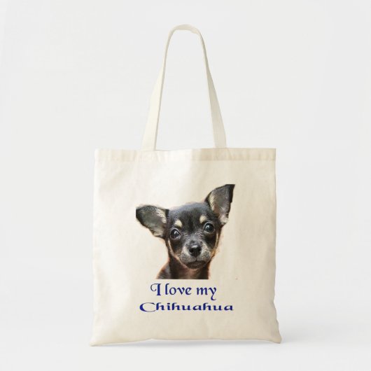 Tote Bag chihuahua (Devant)