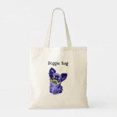 Tote Bag Chihuahua Abstrait (Dos)