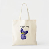 Tote Bag Chihuahua Abstrait (Devant)