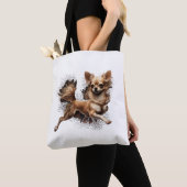 Tote Bag Chihuahua Ballerina Danse de ballet (De près)