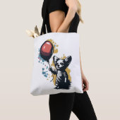 Tote Bag Chihuahua Balloon mignon Chiwawa Funny (De près)
