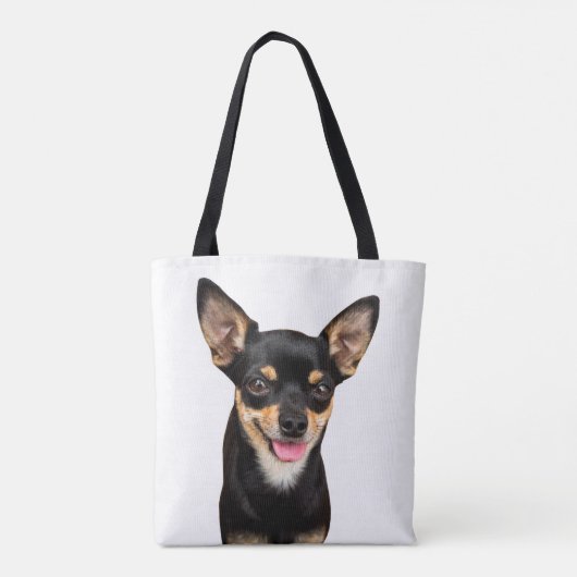 Tote Bag Chihuahua Chien chiot (Dos)