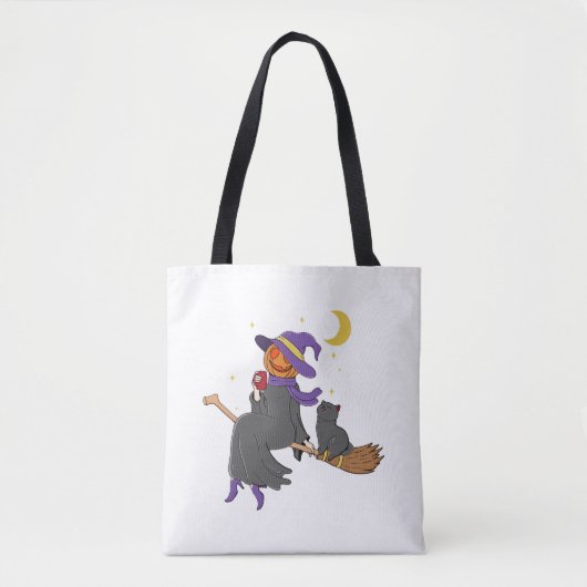 Tote Bag Chillin Halloween (Devant)