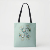 Tote Bag Chimera - Peacock Seahorse Shoulder Fourre-tout (2 (Devant)