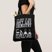 Tote Bag Chimie de sarcasme Guillemets chimistes (De près)