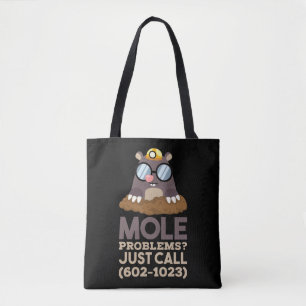 Tote Bag Chimie - Problèmes de mole