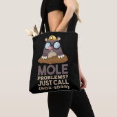 Tote Bag Chimie - Problèmes de mole (De près)