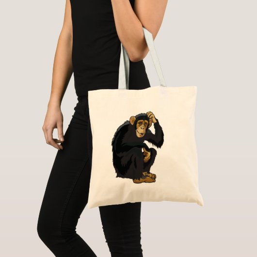 Tote Bag chimpanzé (Devant (produit))