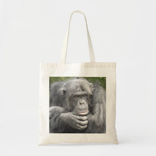 Tote Bag Chimpanzé contemporain (Devant)