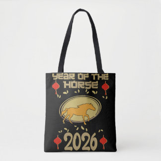 Tote Bag china 2026 Jahr des Pferdes