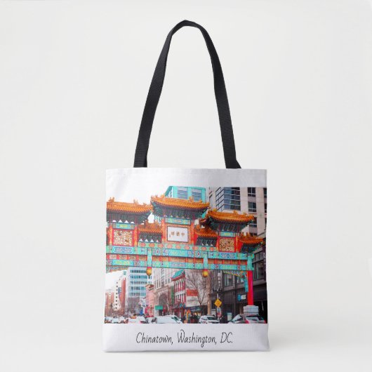Tote Bag Chinatown à Washington, DC. (Devant)