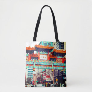 Tote Bag Chinatown. Washington, DC, États-Unis