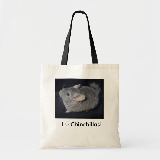 Tote Bag Chinchilla Fourre-tout ! (Devant)